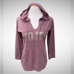 M&M Brand Hoodie Lightweight Long Sleeves Pullover